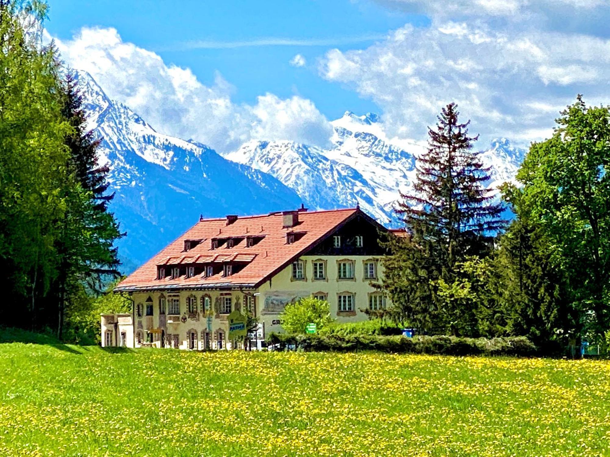 Hotel Restaurant Gruenwalderhof Patsch Exterior foto