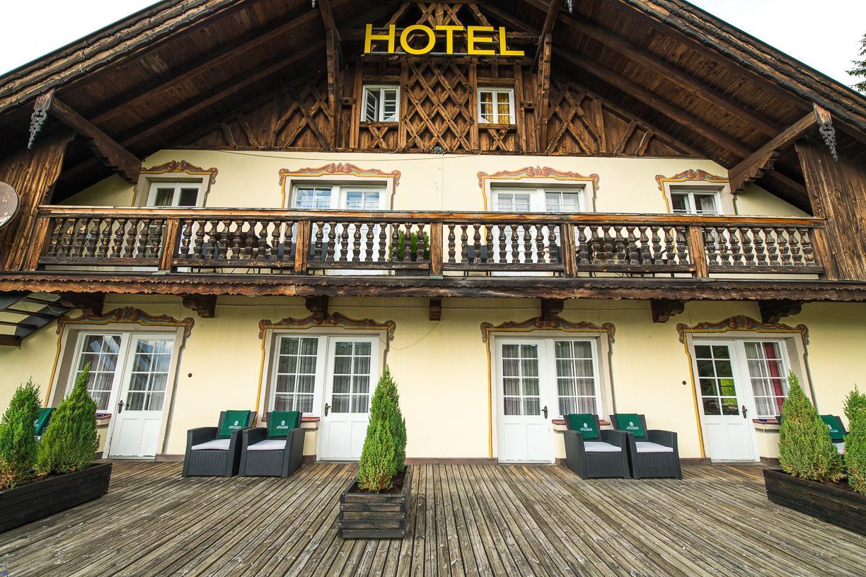 Hotel Restaurant Gruenwalderhof Patsch Exterior foto